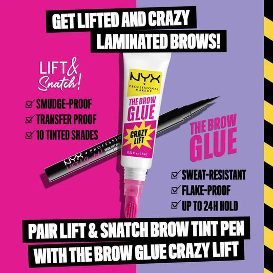 NYX The Brow Glue Crazy Lift Brow Lamination Gel