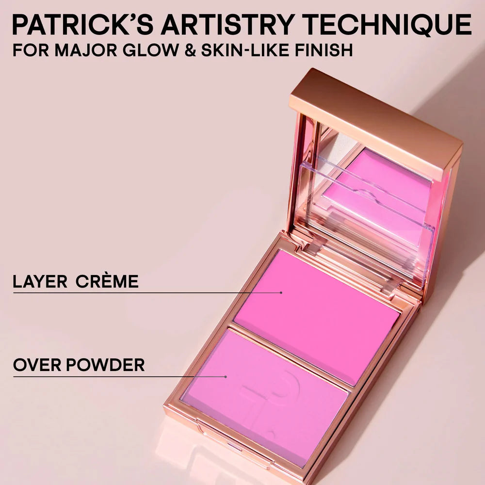 Patrick Ta Major Headlines Double Take Crème & Powder Blush