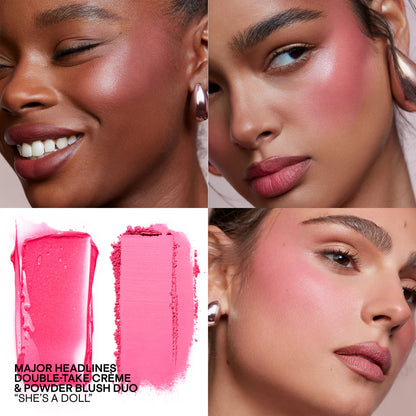Patrick Ta Major Headlines Double Take Crème & Powder Blush