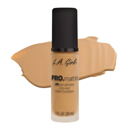 L.A. Girl Pro.Matte HD Long Wear Matte Foundation - GLM674 Natural