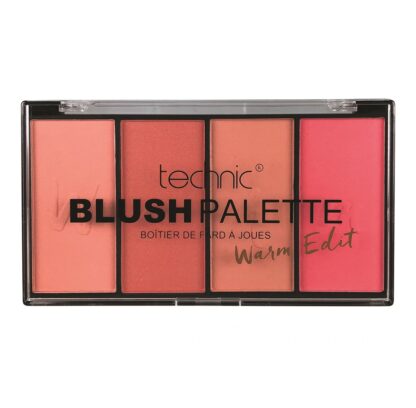 Technic Warm Edit 4-Color Blush Palette